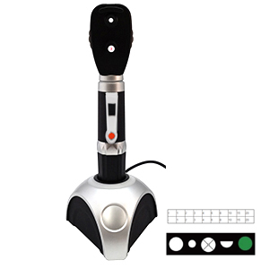 Add-Tech Premium Ophthalmoscope with Charger